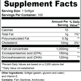 Omega-3 (EPA 180mg + DHA 120mg) | Kiyana™ | Organically Sourced Supplements