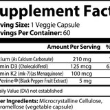 Bone & Heart Support (Vitamin K2 + D3)